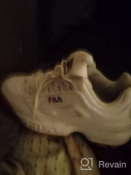 img 1 attached to Fila Mens Disruptor Premium White Men's Shoes review by Gabe Ries