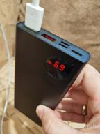 картинка 2 прикреплена к отзыву Portable Battery Baseus Adaman Metal Digital Display Quick Charge, 10000mAh, black от Gim Sohyeôn ᠌