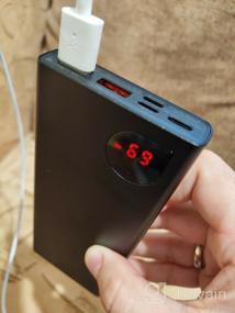 img 12 attached to Portable Battery Baseus Adaman Metal Digital Display Quick Charge, 10000mAh, black