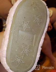 img 6 attached to Adorable Toddler Girls' Striped Doggy Slippers - Perfect For Cozy Feet!