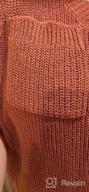 img 1 attached to Plus Size Women'S Knit Sweater Tunic Top W/ V Neck, Front Pocket & Side Slits review by Chris Burks