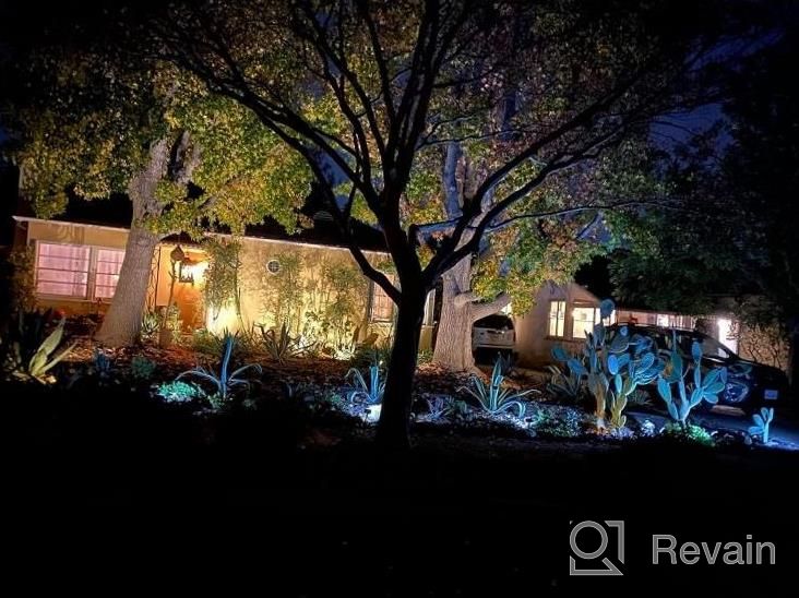 img 1 attached to 12Pack ZUCKEO Low Voltage LED Landscape Lights With Timer Transformer And Connector - Waterproof Warm White Spotlights For Garden, Pathway, Wall, Tree, And Flood Outdoor Lighting - 12V 24V Kit review by Anthony Montgomery