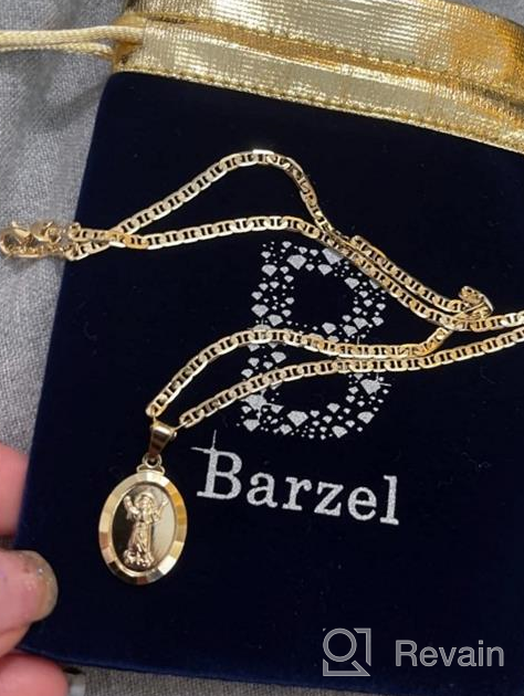 img 1 attached to 🔱 Stylish Barzel Necklace Mariner Divinio Pendant: Perfect Boys' Jewelry Choice review by Joe Mix