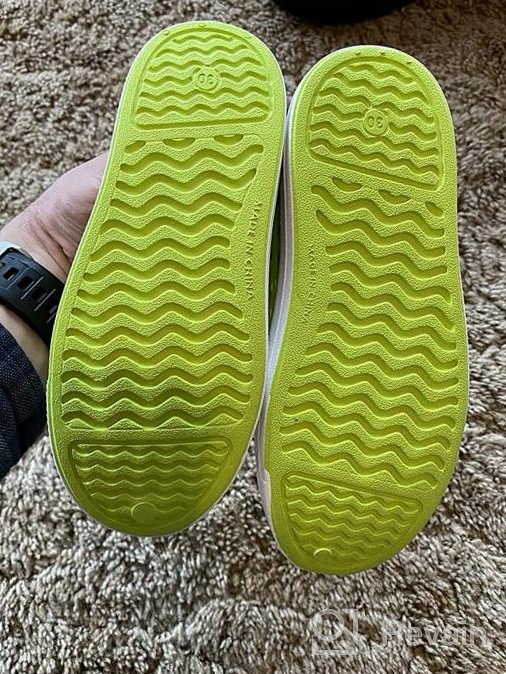 img 1 attached to 👟 Seannel Lightweight Breathable Boys' Sneaker U821STLXS001 for Outdoor and Indoor Use review by Peter Mendoza
