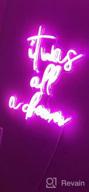 img 1 attached to Neon Signs White LED Sign: Treat Yourself To Bedroom Wall Decor For Birthday Gift, Party Home Decor & Wedding Bar! review by Jason Paredes
