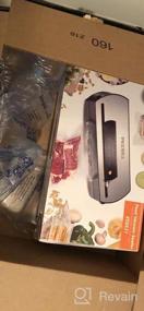 img 6 attached to PICKWILL 80KPa Automatic Food Vacuum Sealer With Starter Bags & Rolls, Dry/Moist Modes, Built-In Cutter, Compact Design For Easy Use