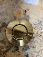 img 1 attached to BESTILL Sink Top Garbage Disposal Air Switch Button Brushed Nickel Long With Hose For Kitchen review by Chris Crawford