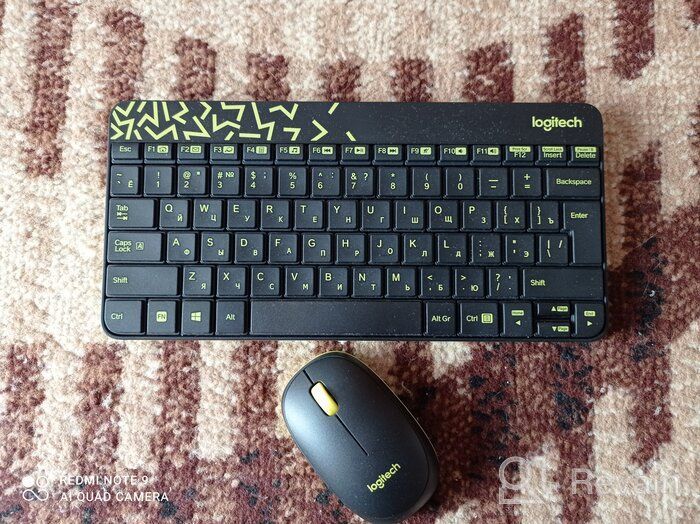 img 1 attached to Wireless Logitech MK240 Nano Keyboard 920-008212 with Nano Receiver review by Jasmit Insha ᠌