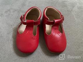 img 7 attached to Stylish and Durable: Liv Leo T Strap Oxford Leather Girls' Shoes – Perfect Blend of Fashion and Comfort