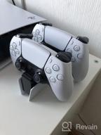 img 1 attached to Sony DualSense dual controller charging station for PS5 white/black review by Bambang Jatmiko ᠌