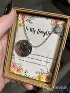 img 1 attached to 👑 Inspirational Crown Letter Necklaces: Meaningful Daughter Gifts for Birthday, Graduation & Christmas – Braver Than You Believe! review by Rafael Calderon