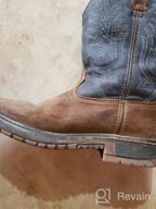 img 1 attached to 🤠 Rocky Boys Western Square Brown Boys' Boots: Stylish & Reliable Footwear for Young Cowboys review by Grant Zeeb