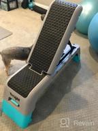 img 1 attached to Yes4All Multifunctional Aerobic Deck: Versatile Station For Cardio & Strength Training! review by Terry Reed