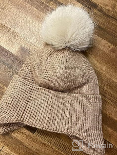 img 1 attached to 🧢 SEO-Optimized Toddler Winter Earflap Knitted Boys' Accessories: Camptrace Hats & Caps review by Jonny Dogruyol