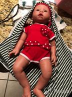 картинка 1 прикреплена к отзыву Realistic 12 Inch Full Silicone Baby Doll - Lifelike Reborn Newborn Baby Boy Doll от Alejandro Anaya