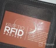 img 1 attached to 👜 Handcrafted Genuine Leather Men's Wallet by Kraftiq - Versatile Accessories review by Mike Slippy