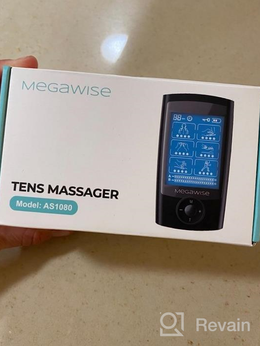 img 1 attached to Rechargeable Dual Channel EMS TENS Unit Muscle Stimulator With 48 Modes, 14Pcs Reusable Electrode Pads And Continuous Mode Electronic Pulse Massager - Storage Pouch/Pads Holder Included review by Scott Chen