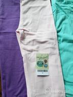 img 1 attached to Girls' 3-Pack Cotton Leggings with Casual Stretch - Trendy Clothing review by Polo Acri