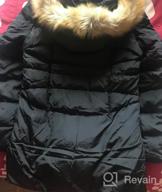 img 1 attached to Women'S Down Jacket Winter Parka Coat With Raccoon Fur Hooded - Escalier review by Casey Estrada