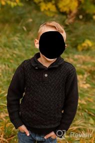 img 7 attached to 👕 Gioberti Boys' Knitted Sweater in Olive: Stylish and Comfy Pullover for Winter