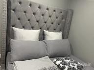 картинка 1 прикреплена к отзыву Set Of 2 Super Soft Plush Decorative Velvet Pillow Covers For Home And Sofa, 18X18 Inches, Light Grey By Deconovo от Josh Cardoso