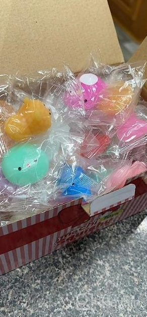 img 1 attached to OCATO Squishies Mochi Squishy Toys 40Pcs Party Favors For Kids Mini Squishy Kawaii Mochi Animal Squishies Cat Unicorn Squishy Mini Squeeze Stress Relief Toys For Kids Adults Treasure Box Toys, Random review by Joshua Johnson