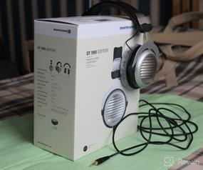 img 5 attached to 🎧 beyerdynamic DT 990 Edition 600 Ом Наушники Over-Ear Stereo: Открытый дизайн, Проводные высококачественные, идеальные для наушниковых усилителей.