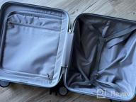 img 1 attached to Lightweight 20'' Hardside Suitcase With Spinner Wheels & TSA Lock - Hanke Upgrade Airline Approved Carry On Luggage review by Predrag Holman