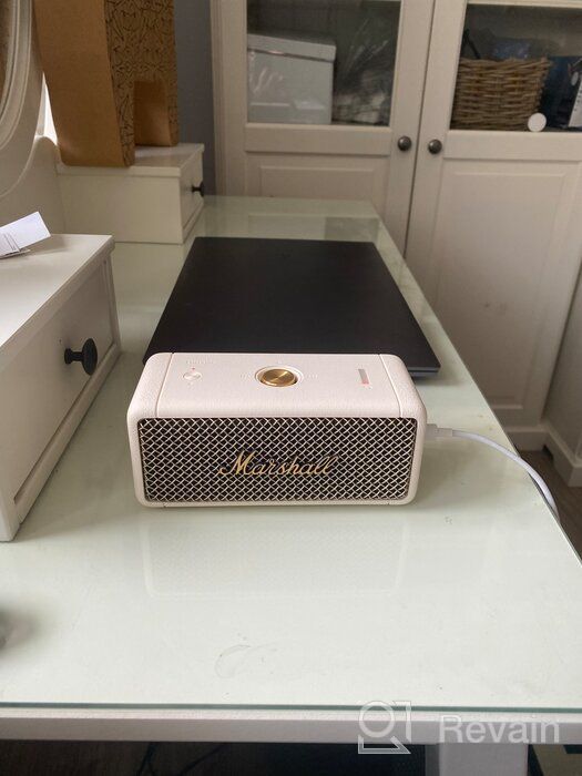 img 1 attached to Unleash Audio Excellence with the Marshall Emberton Bluetooth Portable Speaker review by Adithep Kampanat ᠌