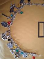 img 1 attached to LUREME 10PCS Charms Lobster Clasp Bracelet For Fans (Bl003476) review by Sherri Radermacher