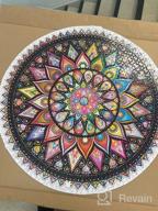 картинка 1 прикреплена к отзыву Geometric Colorful Mandala Jigsaw Puzzle With 1000 Pieces And Vibrant Design By Bgraamiens от Richard Kuntz