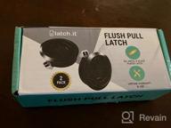 img 1 attached to LATCH.IT RV Flush Latch Lock 2 Pack Black Flush Slam Latch Flush Mount Latch 100% Metal Boat Latch Heavy Duty RV Boat Lid Lock Fits Lock Holes W/ Diameter Of 2” & Door Thickness Up To 0.5”! review by Dave Hess