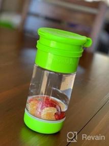 img 7 attached to Munchkin Miracle 360 Fruit Infuser Sippy Cup, 14 Ounce, Green