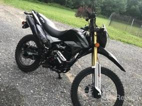 img 4 attached to Black X-PRO Hawk DLX 250 EFI Fuel Injected Enduro Dirt Bike Motorcycle With Deluxe Features For On-Road And Off-Road Adventure
