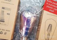 img 1 attached to AmeriLuck Fairy LED Light Bulb, Edison Vintage Style, Waterproof For Outdoor Use (3D Firework, ST64 2PK) review by Kent Kings