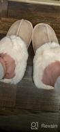 img 1 attached to Stay Cozy & Stylish With Women'S Memory Foam Slip-On Slippers - Fluffy, Soft & Warm For Indoor/Outdoor Use review by William Wiley