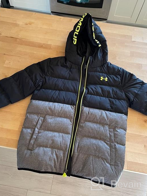 img 1 attached to 🧥 Under Armour Reversible Pronto Puffer: The Ultimate Boys' Clothing Essential for Winter review by Stephen Ball