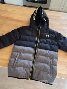 img 7 attached to 🧥 Under Armour Реверсивная куртка Pronto Puffer: Незаменимая одежда для мальчиков на зиму