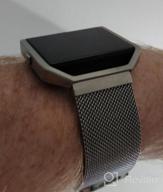 img 1 attached to Upgrade Your Fitbit Blaze With Bayite Replacement Steel Frame - Pack Of 3 In Black, Silver And Rose Gold review by Troy Palmer