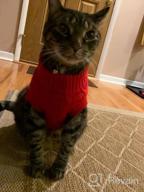 img 1 attached to Cozy Up Your Feline Friend With Our Turtleneck Cat Sweater – Perfect For Kitty, Chihuahua, Teddy, Poodle, Pug And Small Dogs! review by Nick Ward