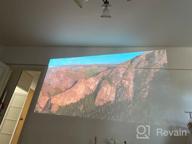 img 1 attached to Xiaomi Mi Smart Compact Projector: Full HD Resolution, Portable Home Theater, 500 ANSI Lumens, Sealed Optical System & Integrated Sound Chamber review by Kio Park ᠌