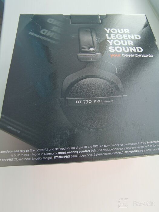 img 1 attached to Beyerdynamic DT 770 PRO Shell Headphone Bundle - Top-Quality Headphones for Premium Sound Experience review by Park Seo Jun ᠌