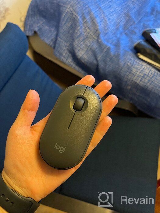 img 1 attached to Wireless compact mouse Logitech Pebble M350, light pink review by Mateusz Banasiuk ᠌