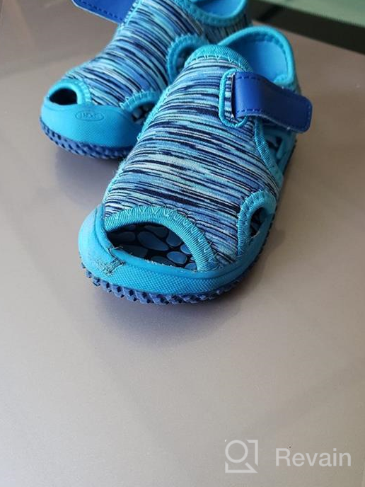 img 1 attached to 👟 JACKSHIBO Lightweight Toddler Sandals for Boys - Perfect for Outdoor Activities review by Omar Obong