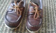 картинка 1 прикреплена к отзыву OshKosh BGosh ALEX7 B K коричневые туфли для мальчиков малышей: прочная и стильная обувь для активных малышей. от Terry Keown