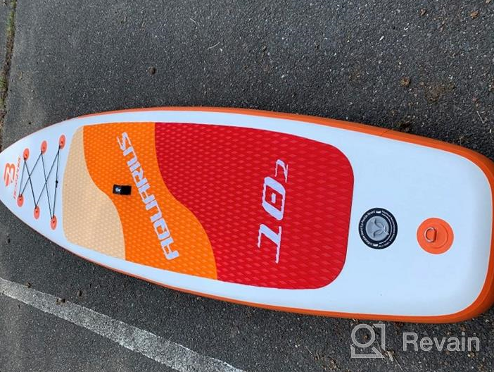 img 1 attached to All Skill Levels Welcome: Bessport 10'/11' Inflatable Stand Up Paddle Board With SUP Accessories & Non-Slip Deck. review by Jeff Bremmer