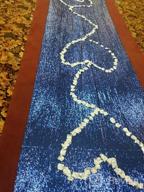 img 1 attached to Royal Blue Sequin Aisle Runner - 36In X 15Ft Wedding Decoration Carpet For Bridal Walkway & Ceremony Floor review by Cody Michels