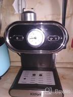 img 1 attached to Rozhkovy coffee maker Kitfort KT-702, black review by Dagmara Kunikowska ᠌
