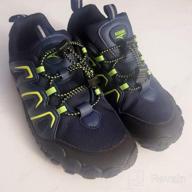 img 1 attached to ASHION Lightweight Breathable Trekking Sneakers for Boys review by Tingate Skrbec