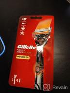img 1 attached to Gillette ProGlide Shield Power 🪒 Men's Razor Handle with 1 Blade Refill review by Bima ᠌